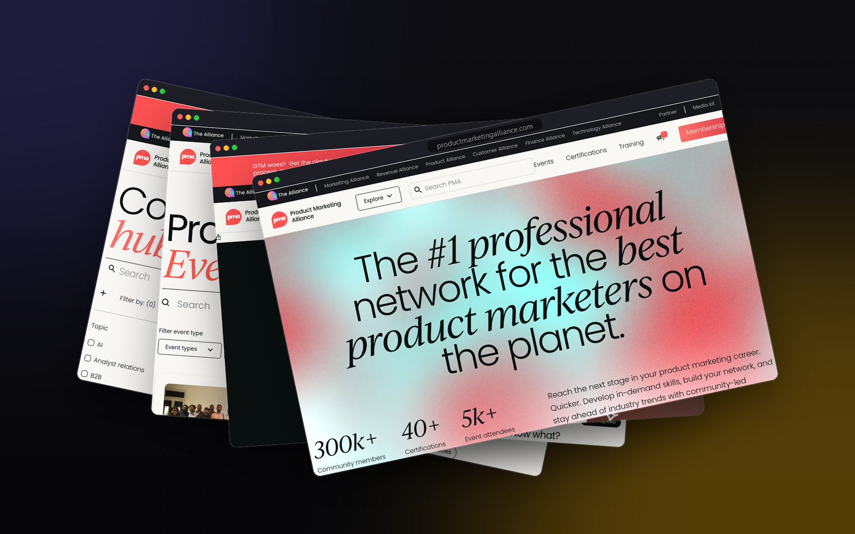 Product Marketing Alliance — SaaS · Web Development