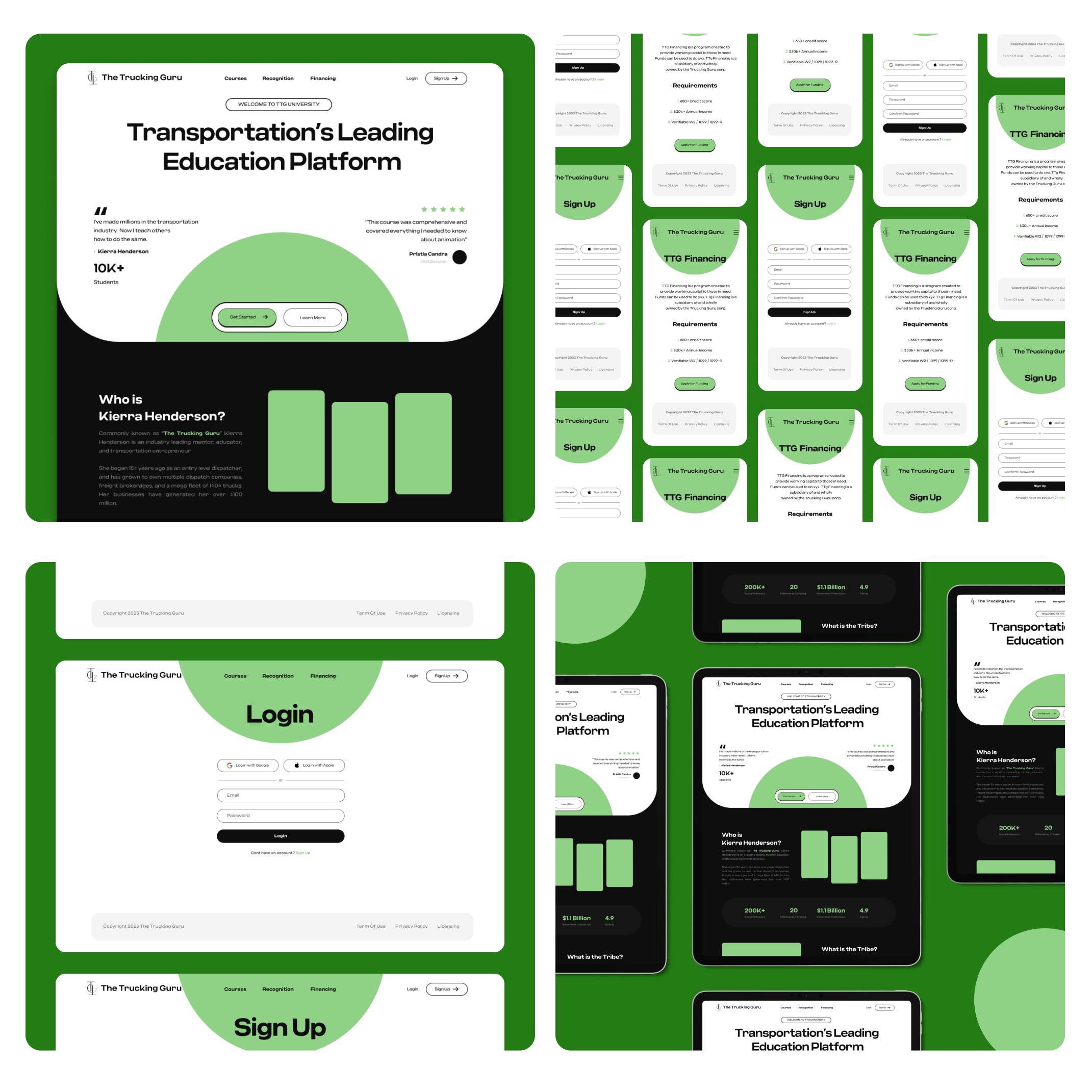 Trucking Guru — Branding · Web Development